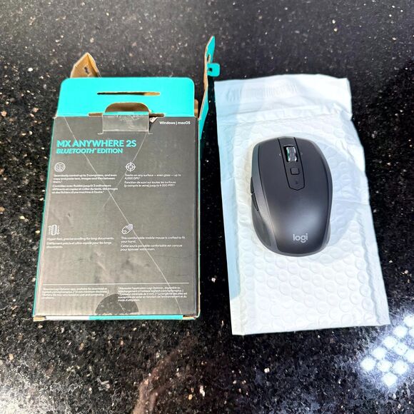logitech‎ MX Anywhere 2S Bluetooth Edition Computer Mouse NEW - Picture 8 of 8